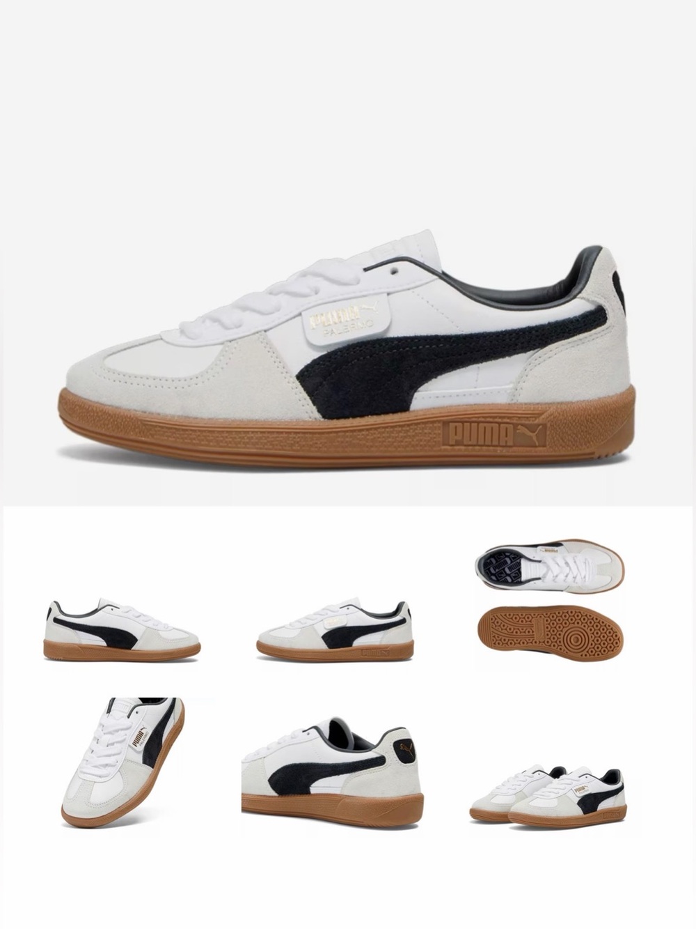 PUMA Palermo Sneaker - Women's size 8 - Picture 3 of 7